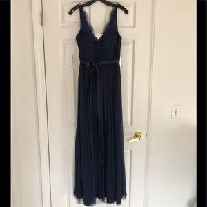 BHLDN Navy Fleur dress size 2